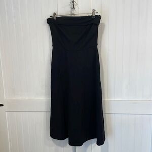 Banana Republic strapless little black dress size 2